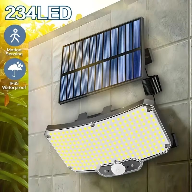 Solar Lamp - Солнечные уличные светильники 234LED с датчиком