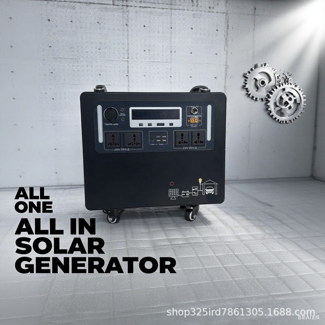 Домашняя система накопления эн – обзор и цена Solar Generator