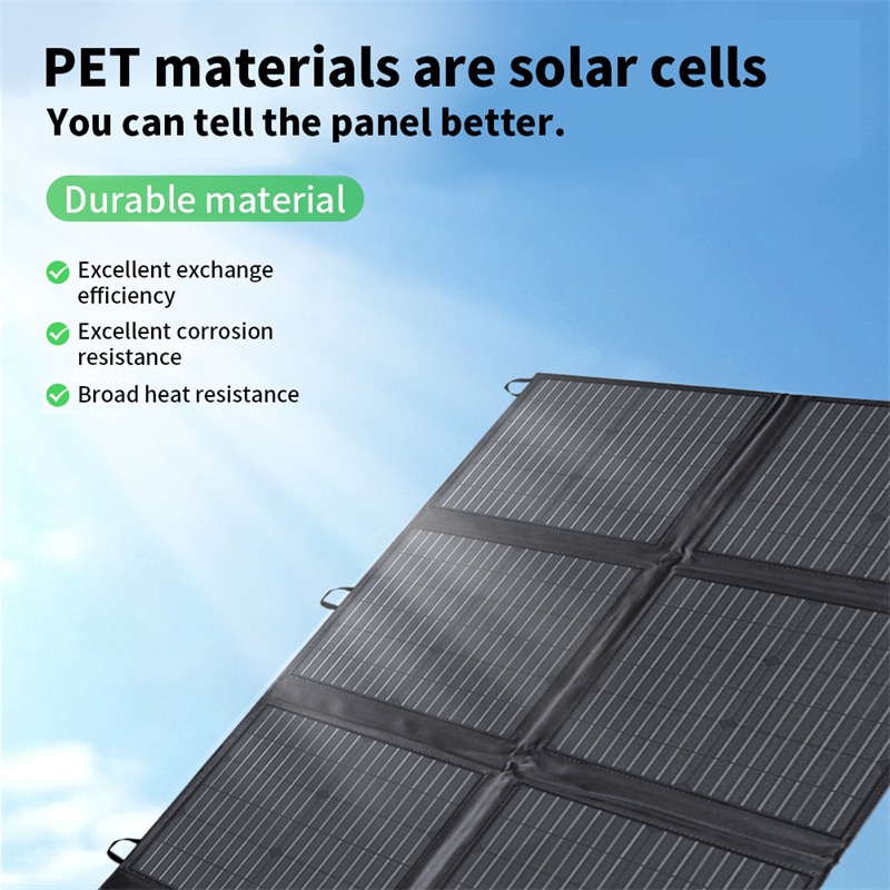 Портативный складной гибкий со – обзор и цена Solar Panel 200W