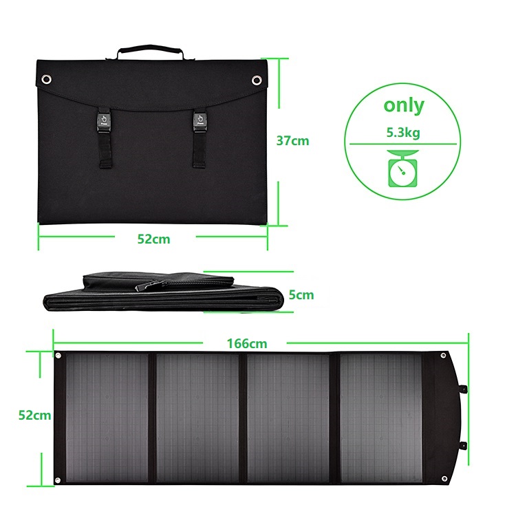 Складные солнечные панели 100W – обзор и цена Solar Panel