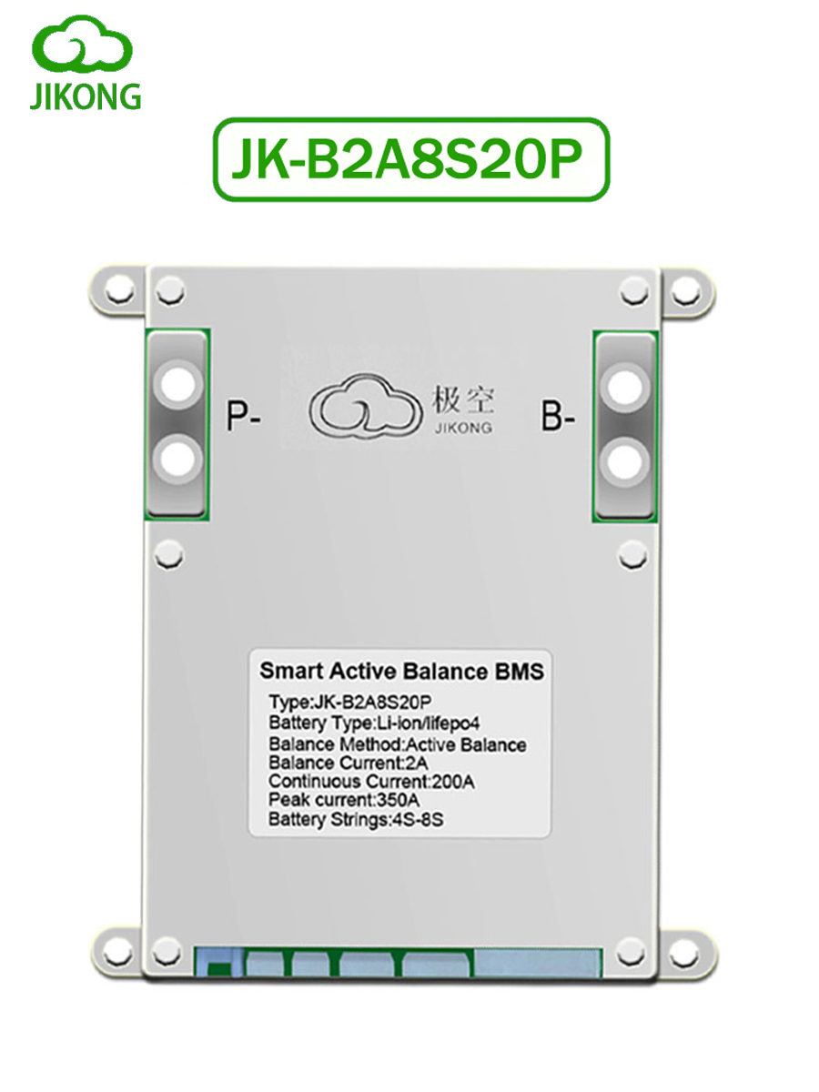 JK BMS 200A JK-B2A8S20P JKBMS  – обзор и цена Lithium Battery 12V