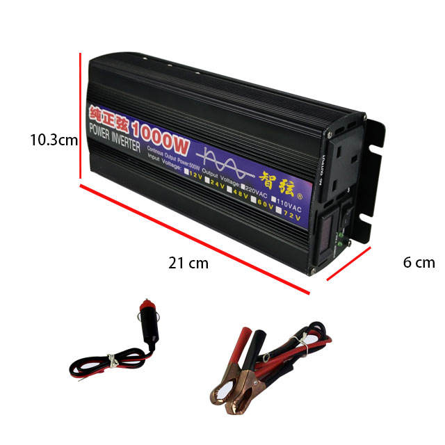 Инвертор с чистой синусоидой 1 – обзор и цена Power Inverter