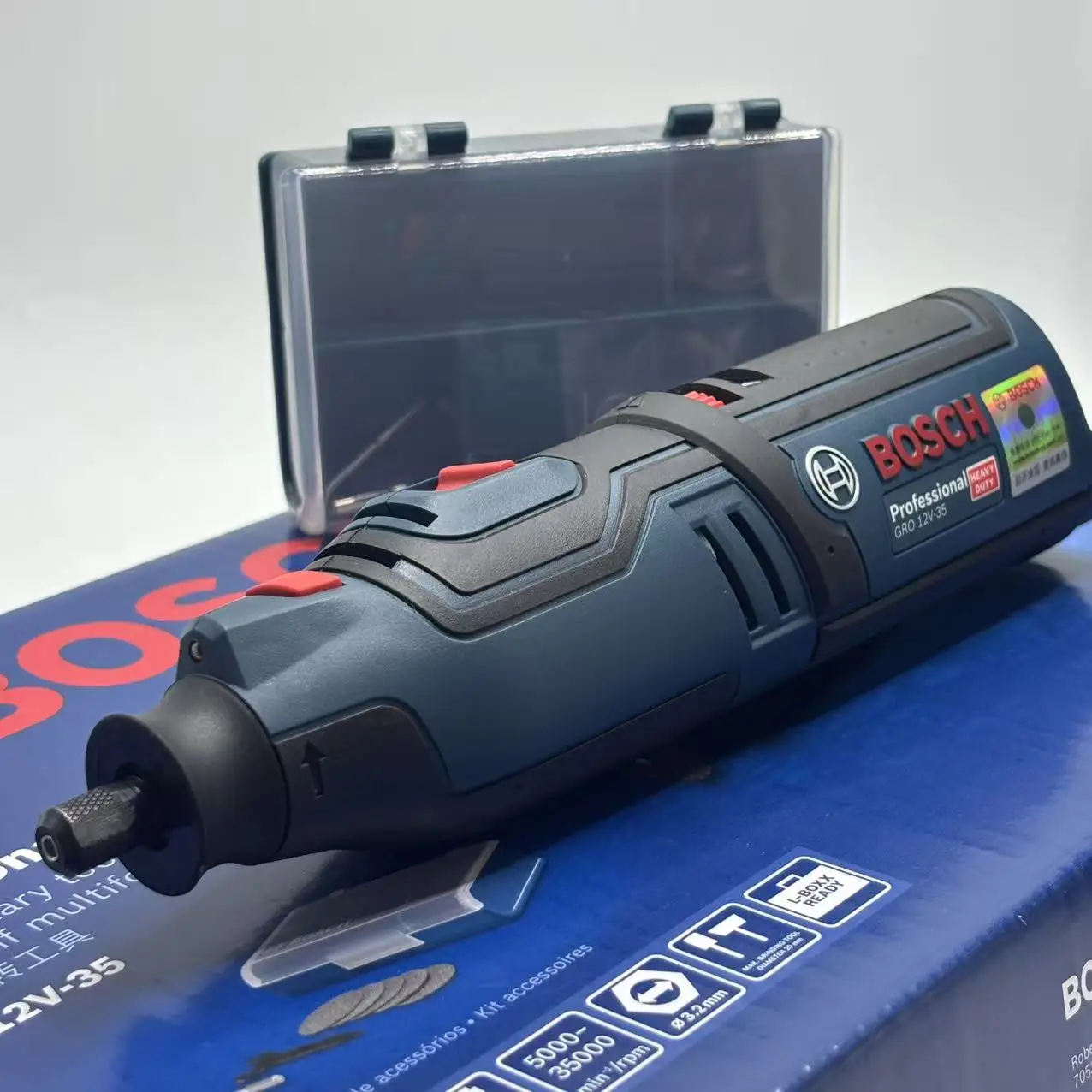 Bosch GRO 12V-35 – профессиона – обзор и цена Lithium Battery 12V