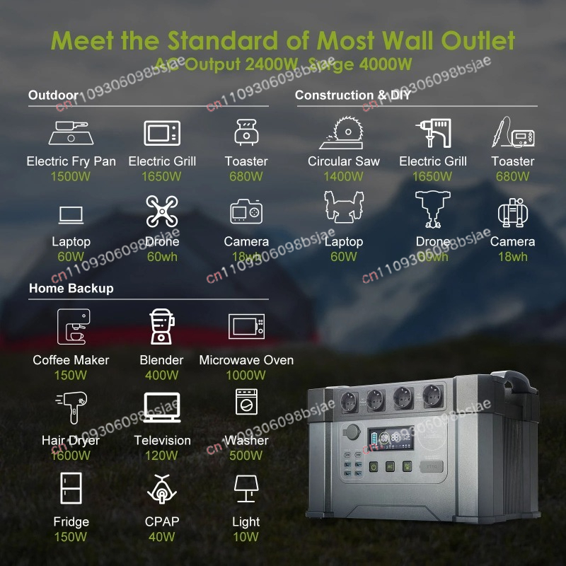 Портативная электростанция AL- – обзор и цена Outdoor Power Station